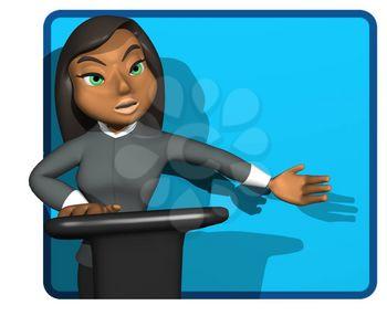 Podium Clipart