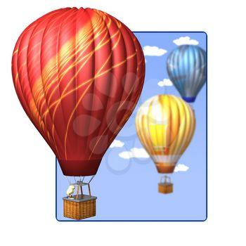 Floating Clipart