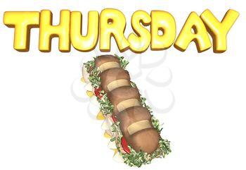 Thursday Clipart