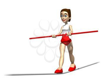 Pole-vault Clipart