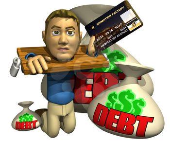 Debt Clipart