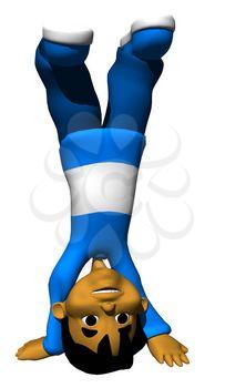 Headstand Clipart