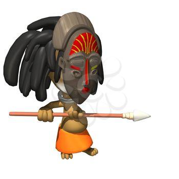 Tribesman Clipart