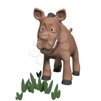 Warthog Clipart