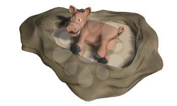 Warthog Clipart