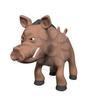 Warthog Clipart