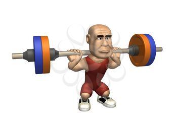 Heavy-weight Clipart