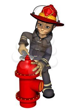 Firefighting Clipart
