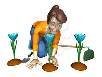 Planting Clipart