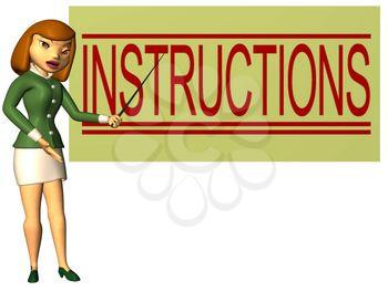 Instructions Clipart