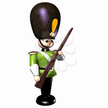 Soldier-at-arms Clipart