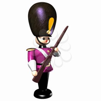 Soldier-at-arms Clipart