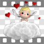 Valentine's Day love cupid