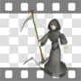 Grim reaper running