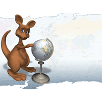 Kangaroo PowerPoint Background