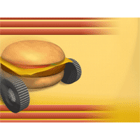 Cheeseburger PowerPoint Background