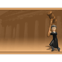 Gavel PowerPoint Background