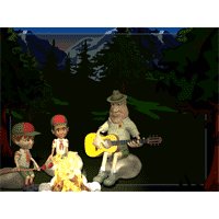 Camping PowerPoint Background