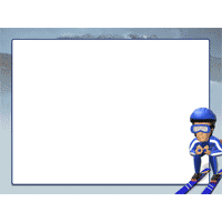 Ski PowerPoint Background