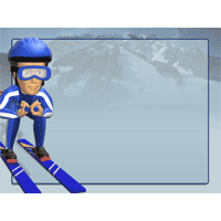 Ski PowerPoint Background