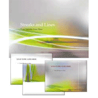 Streaks PowerPoint Template