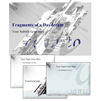 Fragments PowerPoint Template