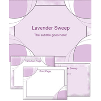 Lavender PowerPoint Template