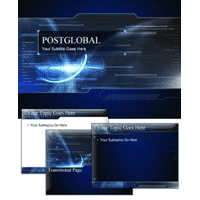 Postglobal PowerPoint Template