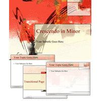 Crescendo PowerPoint Template