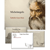 Michelangelo PowerPoint Template