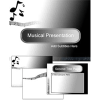 Musical PowerPoint Template