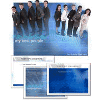 Rows PowerPoint Template