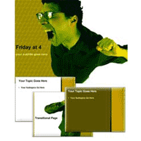 Tired PowerPoint Template