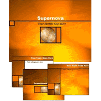 Orange PowerPoint Template