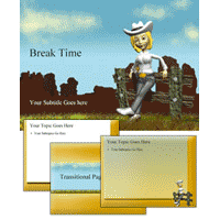 Break PowerPoint Template