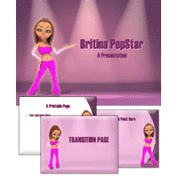 Singer PowerPoint Template