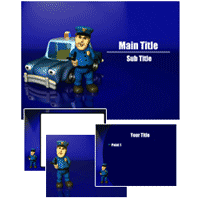 Policeman PowerPoint Template
