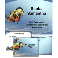 Scuba PowerPoint Template