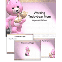 Teddybear PowerPoint Template
