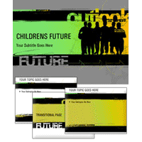 Yellow PowerPoint Template