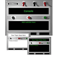 Console PowerPoint Template