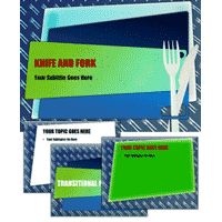Knife PowerPoint Template