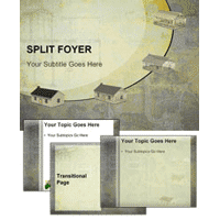 Split PowerPoint Template