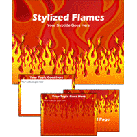 Fire PowerPoint Template