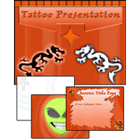 Tattoo PowerPoint Template