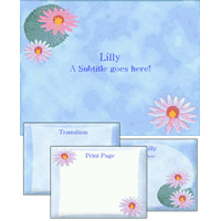 Lillies PowerPoint Template