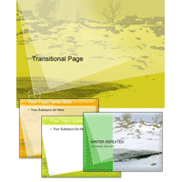 Winter's PowerPoint Template