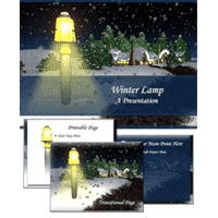 Snow PowerPoint Template