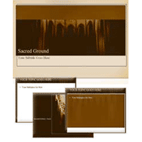 Sacred ground powerpoint template