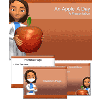 Apple PowerPoint Template